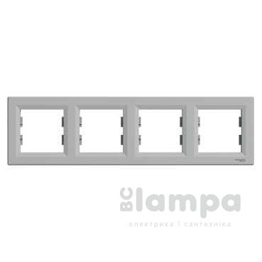 Schneider Electric Asfora алюміній рамка горизонтальна 4 - на (ЕРН5800461)