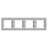 Schneider Electric Asfora алюміній рамка горизонтальна 4 - на (ЕРН5800461)