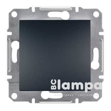 Schneider Electric Asfora антрацит вимикач 1 кл.  (ЕРН0100171)