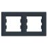 Schneider Electric Asfora антрацит рамка горизонтальна 2 - на (ЕРН5800271)