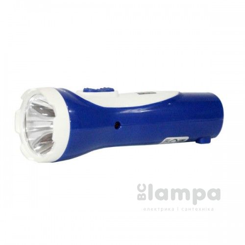 Фонарь HOROZ PELE-2 акумулятор. LED 1W переносной 73Lm бат. 0.4Ah (084-006-0002N)
