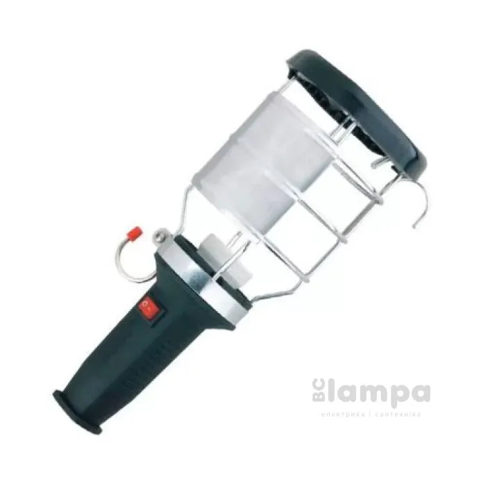 Фонарь 220V переносной (голова) ручка/выкл каучук Lezard 106-0400-106