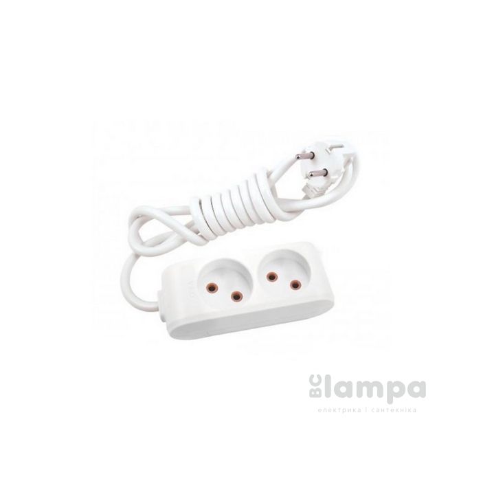 Подовжувач 2гн.  3м  без з/к VIKO Multi-let (90112203)