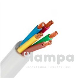 ПВС  5 х 1,0 mm²  Провод ЗЗЦМ