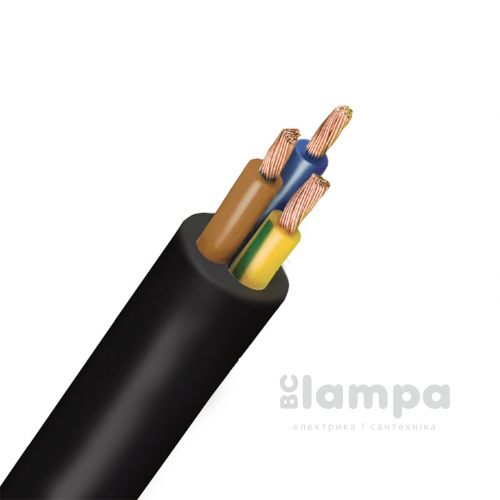 ПВС  3 х 1,5 mm²  Провод ЗЗЦМ черный