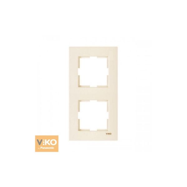 Рамка Крем 2- на вертикальна Karre VIKO (90960231)