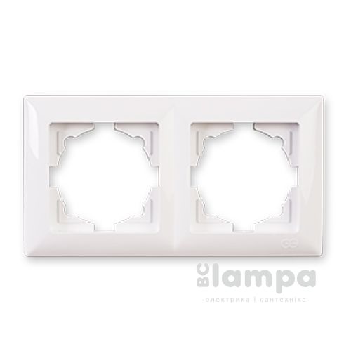Рамка 2- на біла VISAGE Gunsan (VS 28 11 141)