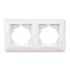 Рамка 2- на біла VISAGE Gunsan (VS 28 11 141)