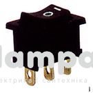 Перемикач клавішний КП -  7  6А/220В 1-0-2 черный KSD1 (169926/505410)