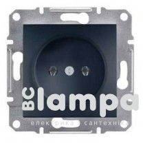 Schneider Electric Asfora антрацит розетка 1- на (ЕРН3000171)