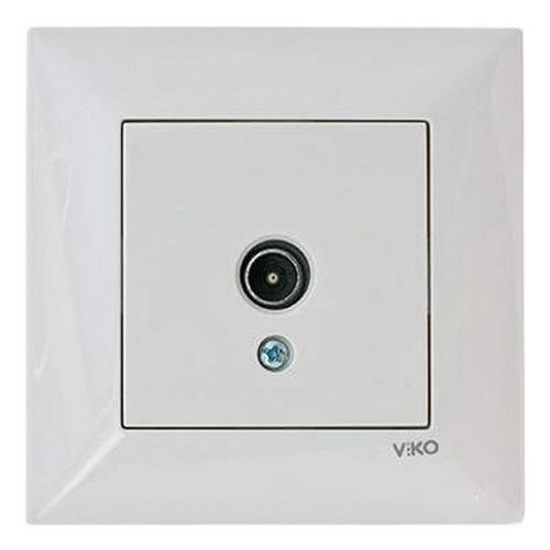 Розетка Біла 1- на ТV прохідна Viko Meridian (90970060)