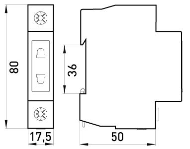 Розетка на DIN-рейку e.socket.pro.din.tms, 230 В, s004001 eNEXT