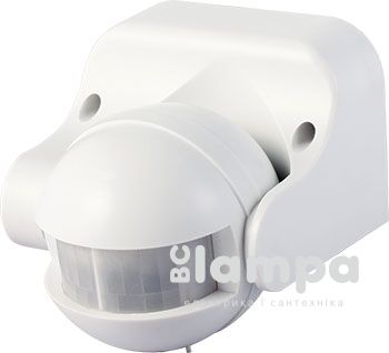 Датчик руху 180°- E.NEXT білий IP44 (SEN 09) (s061002)