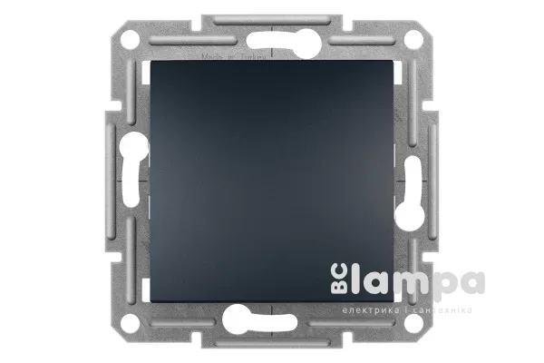 Schneider Electric Asfora антрацит перемикач 1 кл. прохідний (EPH0400171)