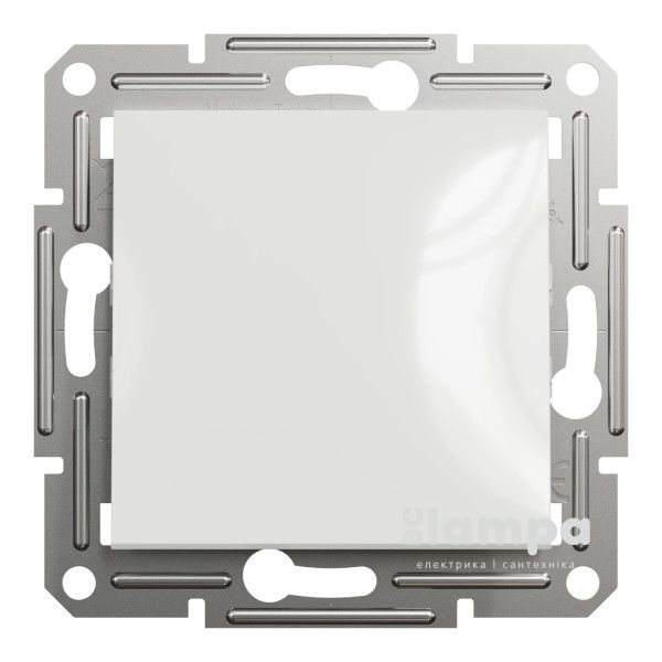 Schneider Electric Asfora білий вимикач 1 кл. прохідний без рамки  (ЕРН0470121)