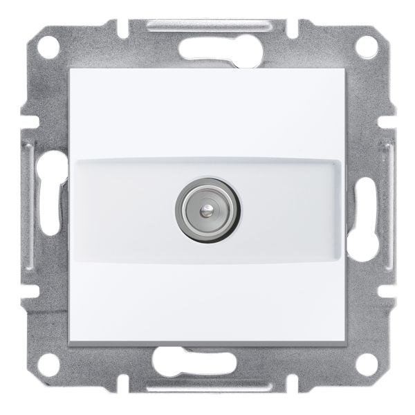 Schneider Electric Asfora біла розетка TV кінцева без рамки (EPH3270121)