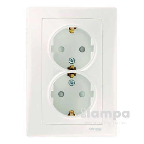 Розетка_SCHNEIDER_Sedna SDN3000423_2-я с з/к с штор.Слон. кость