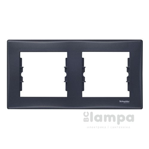 Рамка_SCHNEIDER_Sedna SDN5800370_2- на горизонт,графіт