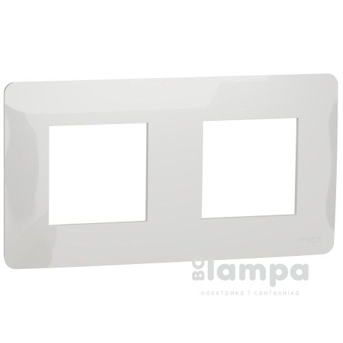 SCHNEIDER UNICA New біла рамка 2 - на Studio (NU200418)