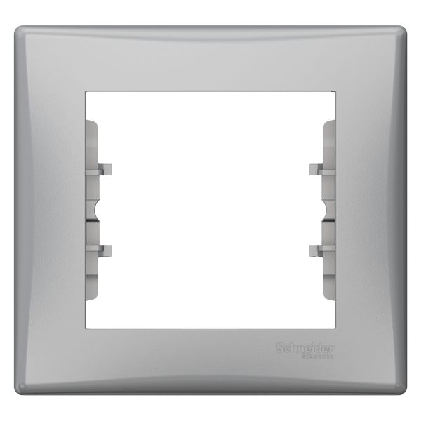 Рамка_SCHNEIDER_Sedna SDN5800160_1- ная алюм.