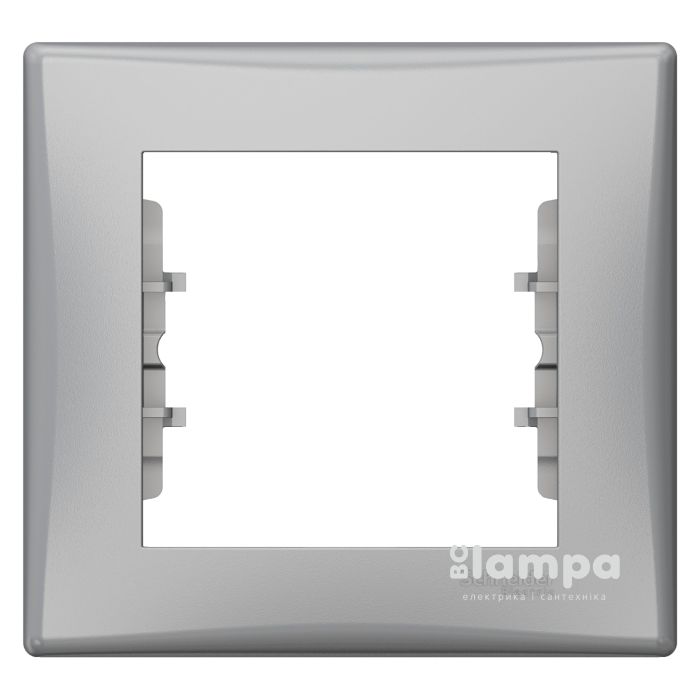 Рамка_SCHNEIDER_Sedna SDN5800160_1- ная алюм.