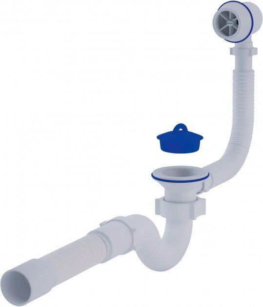 Сифон АНИ (С6155) ванна 40/50 пластмаса (1327)