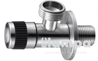 Кран кутовий 1/2"x3/4" SOLONE нерж. DF (1412)(1043)