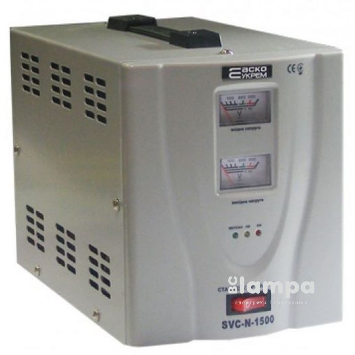 Стабілізатор напруги сервопривідного типу SVC-N-1500 АСКО (A0210020003)