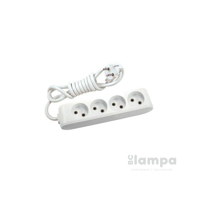 Подовжувач 4гн.  5м  без з/к+ шторки сірий X- tendia (B02452GR-UA) Panasonic