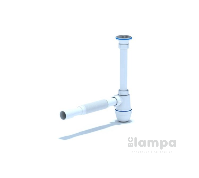 Сифон АНИ (B1015EU) 1 1/4*32 з гнучкою трубою 32*32/40 (1564)