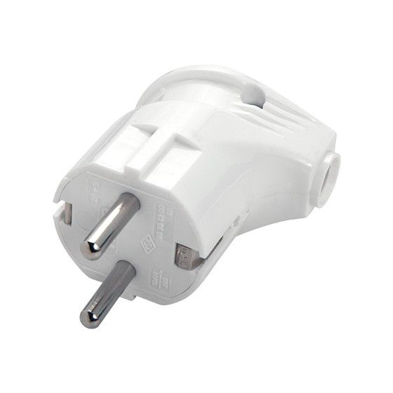 Вилка з з/к кутова VIKO  біла (90304200)