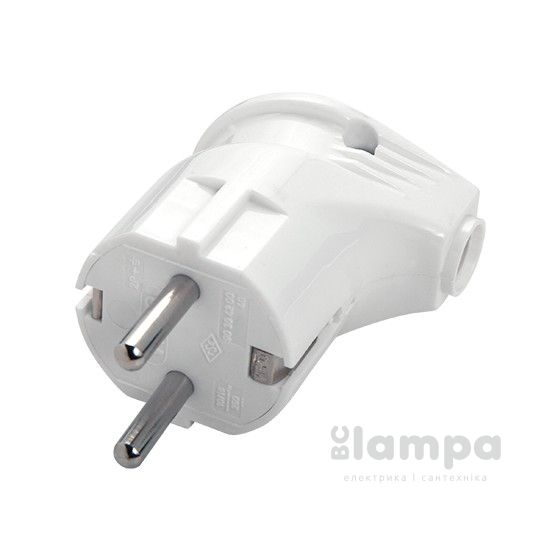 Вилка з з/к кутова VIKO  біла (90304200)