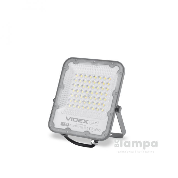 Прожектор VIDEX LED  30W 5000K 12-48V серый (VL-F2-305G/25960)