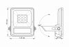 Прожектор автономний VIDEX LED 10W 5000K сенсорний (VL-FSO-205-S)