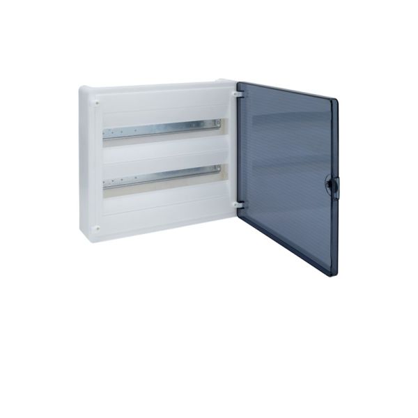 Hager Golf щит розподільчий зовн.устан. 36 мод. прозорі дверцята GOLF (VS218TD)