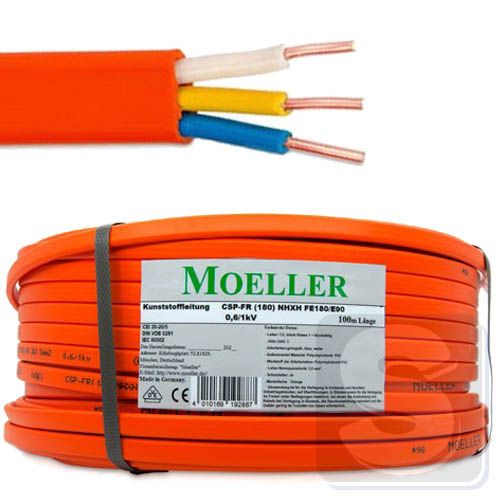 ВВГнгд  3 х 1,5 mm² Кабель MOELLER GERMANY