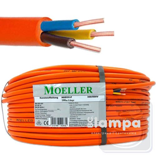 ВВГнгд  3 х 2,5 mm² Кабель MOELLER GERMANY