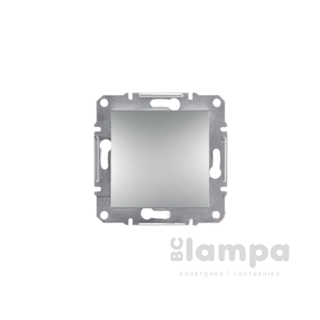 Schneider Electric Asfora алюміній перемикач 1 кл. прохідний (ЕРН0400161)