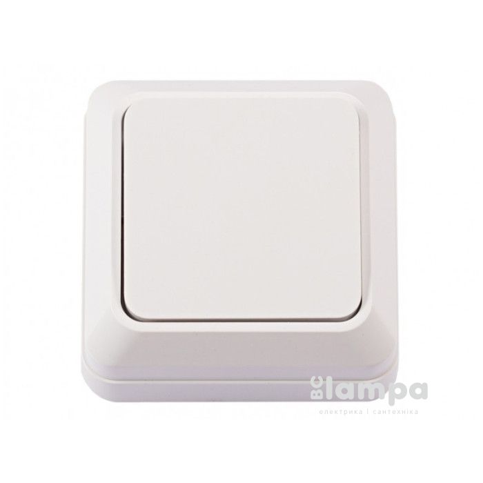 Вимикач 1 кл. білий LUXEL OPERA (2002)