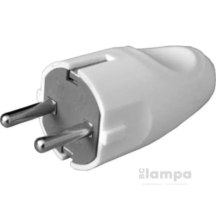 Вилка з з/к пряма NEOMAX біла (NX1000)