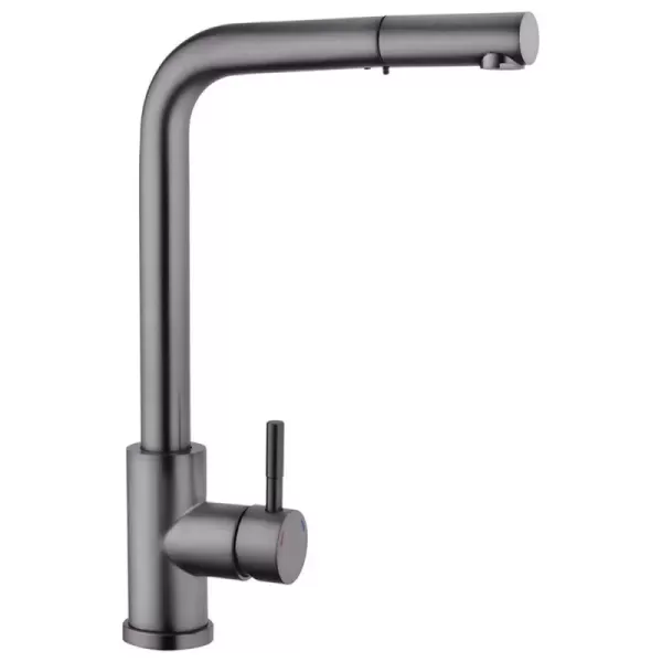 Змішувач KRONER кухня Edelstahl Klassisch PVD03917 висувний вилив (CV032285)